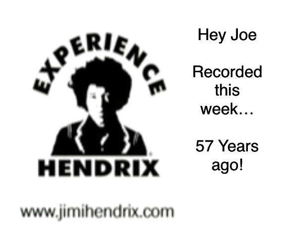 Celebrating 57 Years of Jimi Hendrix’s “Hey Joe”