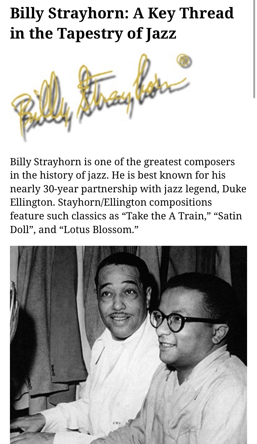 Billy Strayhorn: A Key Thread in the Tapestry of Jazz